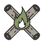 Fire pit icon